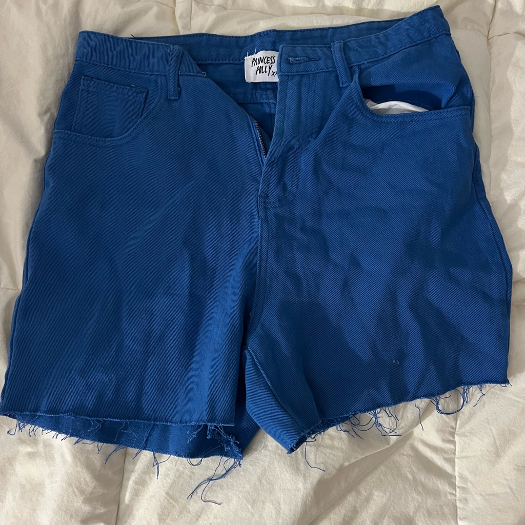 Princess Polly Royal Blue Shorts